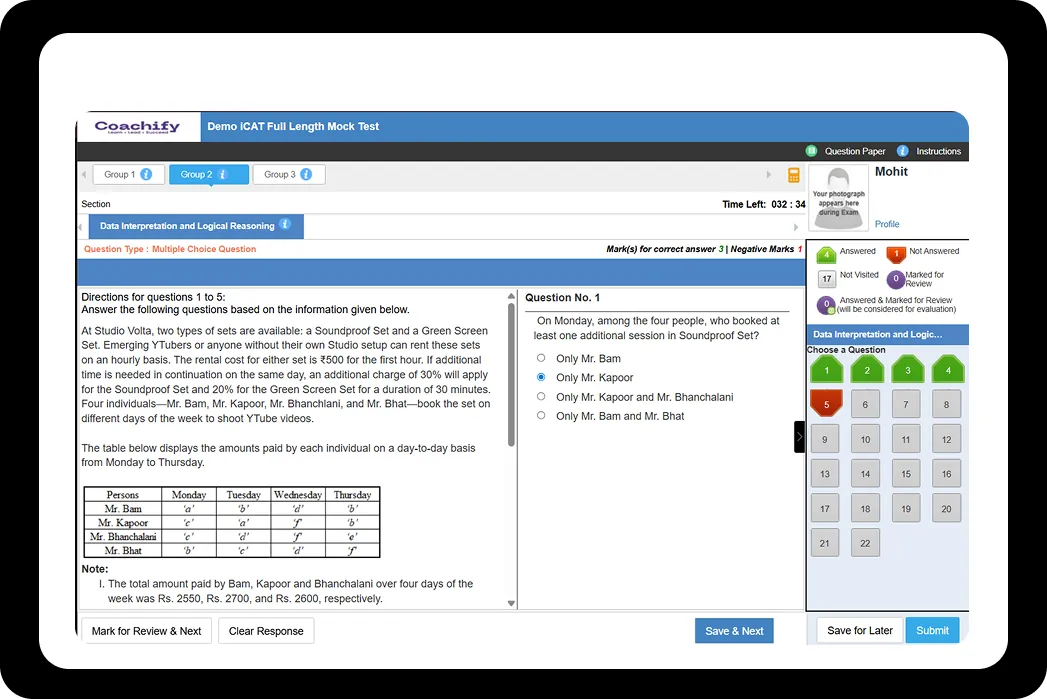 CAT 2026 Test Series